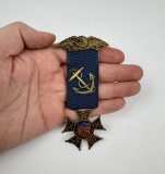 Civil War GAR Union Navy Veterans Medal