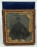Civil War Soldier Tintype Photo