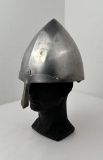 Conical Nasal Steel Medieval Helmet LARP