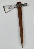 Native American Indian Peace Pipe Tomahawk