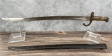 French M1866 Chassepot Sword Bayonet