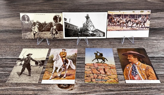 Antique Cowboy Postcards