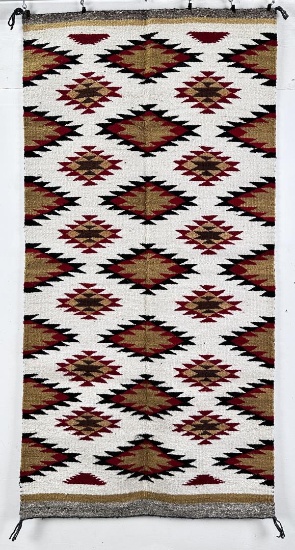 Navajo Indian Blanket Rug Chinle