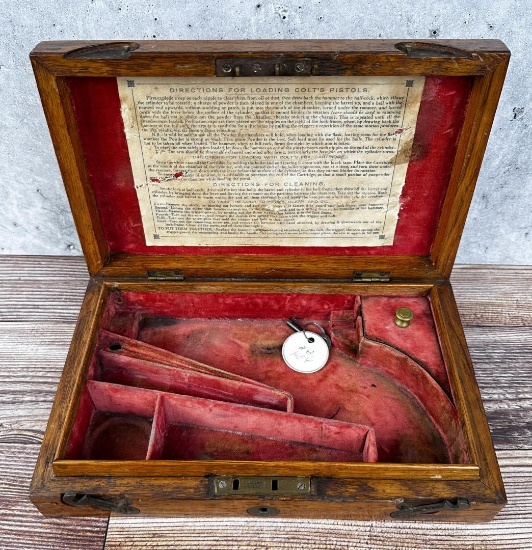 Revolver Casing Colt Model 1849 London Pocket Revolver Casing | Online Auctions | Proxibid