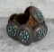 Navajo Sterling Silver Turquoise Concho Belt