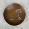 Arts & Crafts Heintz Sterling on Bronze Dish