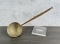 Brass and Hand Hammered Copper Strainer