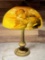 Arts & Crafts Reverse Painted Shade Table Lamp
