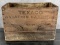 Texaco Aviation Gasoline Wood Crate
