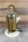 Reiss Austria Brass and Porcelain Coffee Pot