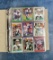 Binder Collection of Football and Baseball Cards