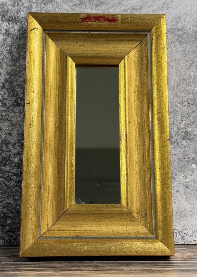 Antique Gold Gilt Wood Framed Mirror