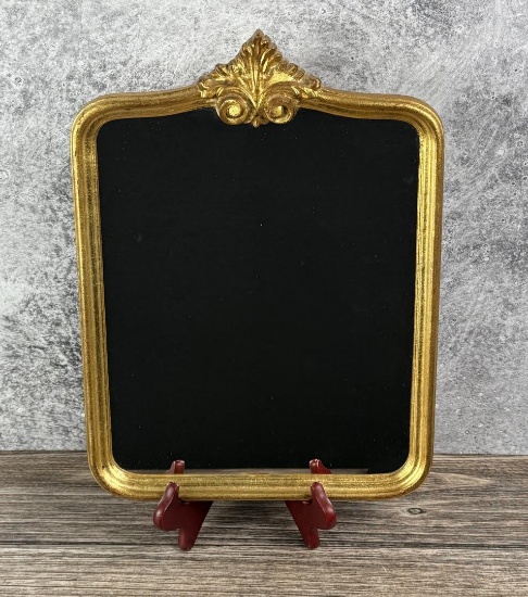 Art Deco Gold Gilt Wood Framed Mirror