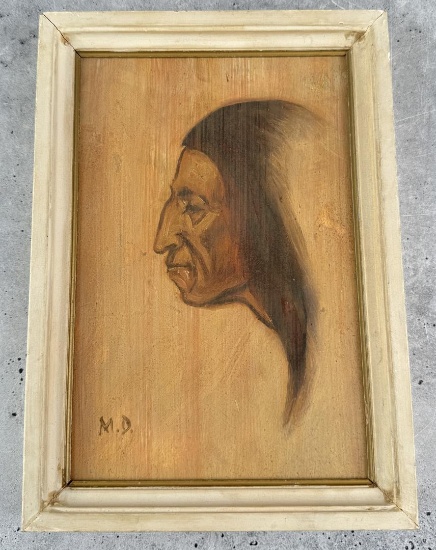 Maynard Dixon Indian Oil Painting