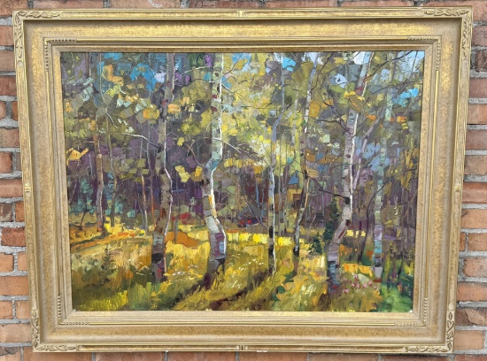 Robert Moore Summer Glow Oil Painting