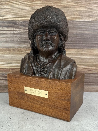 Dan Garrett The Mountain Man Bronze