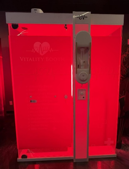 Mito Halotherapy Red Light Vitality Booth