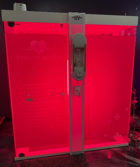 Mito Halotherapy Red Light Vitality Booth
