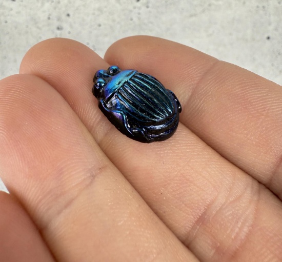 Louis Comfort Tiffany Glass Scarab