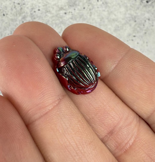 Louis Comfort Tiffany Glass Scarab