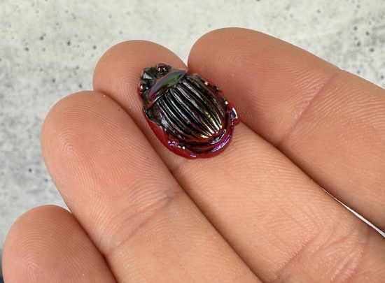 Louis Comfort Tiffany Glass Scarab