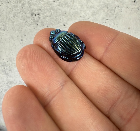 Louis Comfort Tiffany Glass Scarab