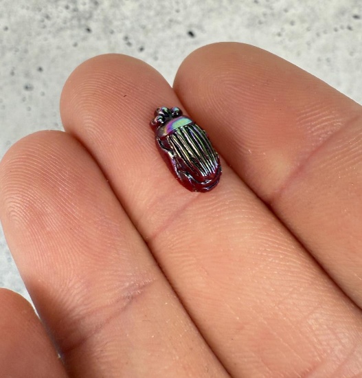 Louis Comfort Tiffany Glass Scarab