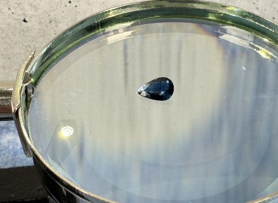 .57ct Natural Blue Australian Sapphire GIA