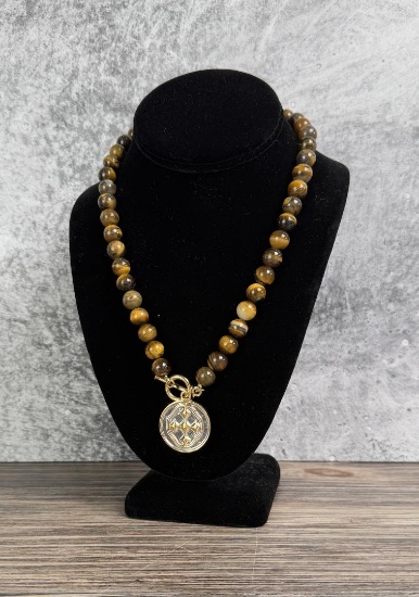Tigers Eye Necklace