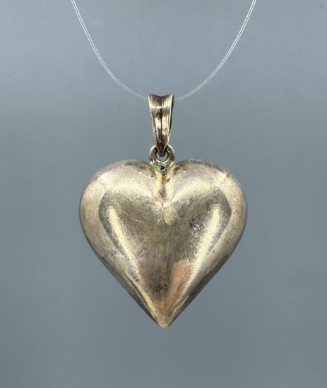Sterling Silver Heart Pendant