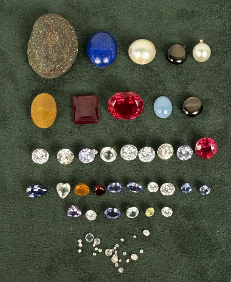 Group of Assorted Semi Precious Gemstones