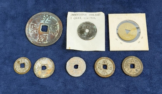 Collection of Chinese Cash Coins