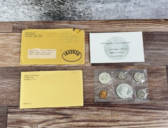 1967 Republic of Panama Proof Set