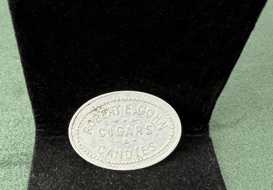 Robert E. Gohn Virginia City Montana Token