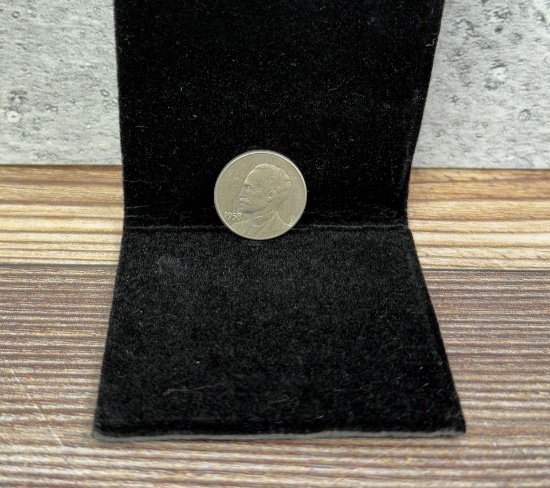 1958 Cuba 1 Centavo Silver Coin