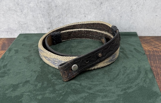Deer Lodge Prison Montana Horsehair Belt