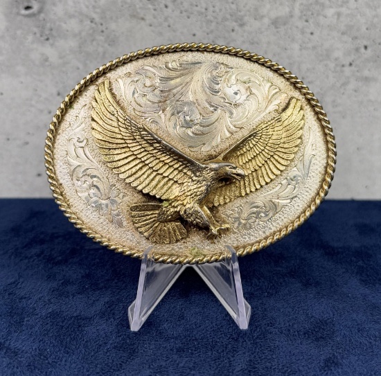 Montana Silversmiths Cowboy Belt Buckle
