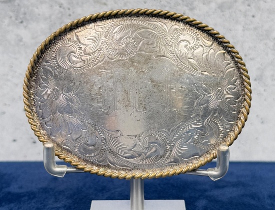 Montana Silversmiths Cowboy Belt Buckle