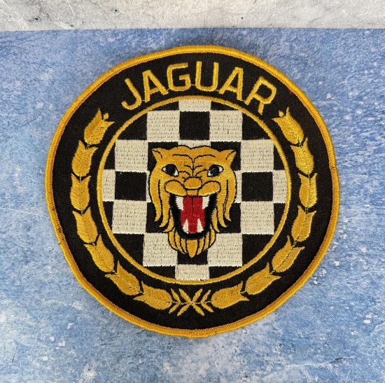 Vintage Jaguar Dealer Jacket Patch
