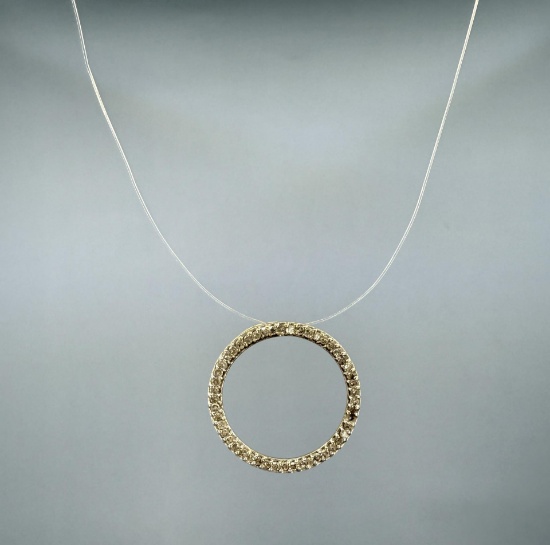 10k Gold and Diamond Pendant