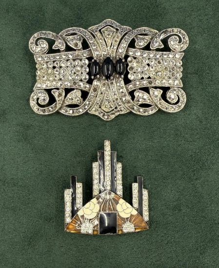 Collection of Art Deco Brooches