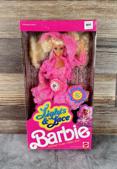 Lights And Lace Barbie Doll 9725