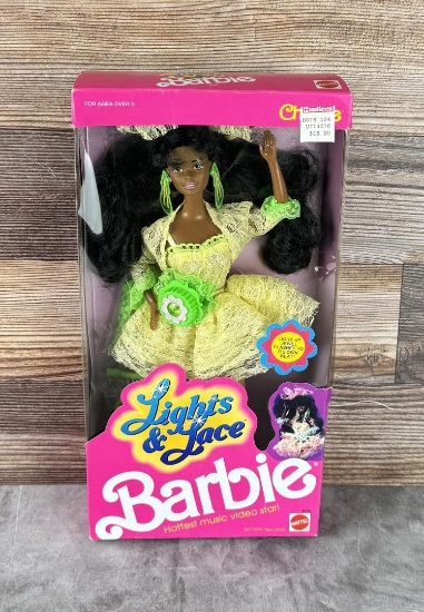 1990 Lights & Lace Teresa Barbie Doll 9728
