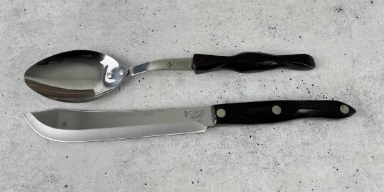 Cutco Knife and Spoon 1722KD 17KD
