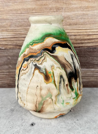 Nemadji Indian Pot Vase