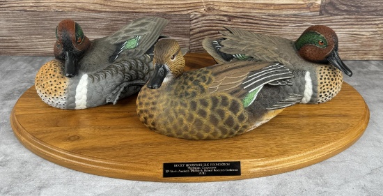 Jules Bouillet Shaker Prairie Shop Teal Ducks