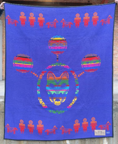 Pendleton Coyote & the Huckleberry Sisters Blanket