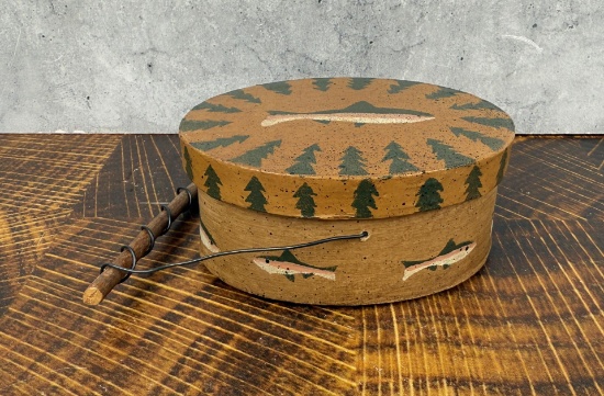 Montana Rainbow Trout Trinket Box