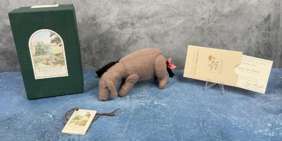 R John Wright Dolls Winnie The Pooh Pocket Eeyore