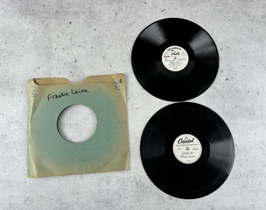Frankie Laine Jimmy Wakely Promotional Records